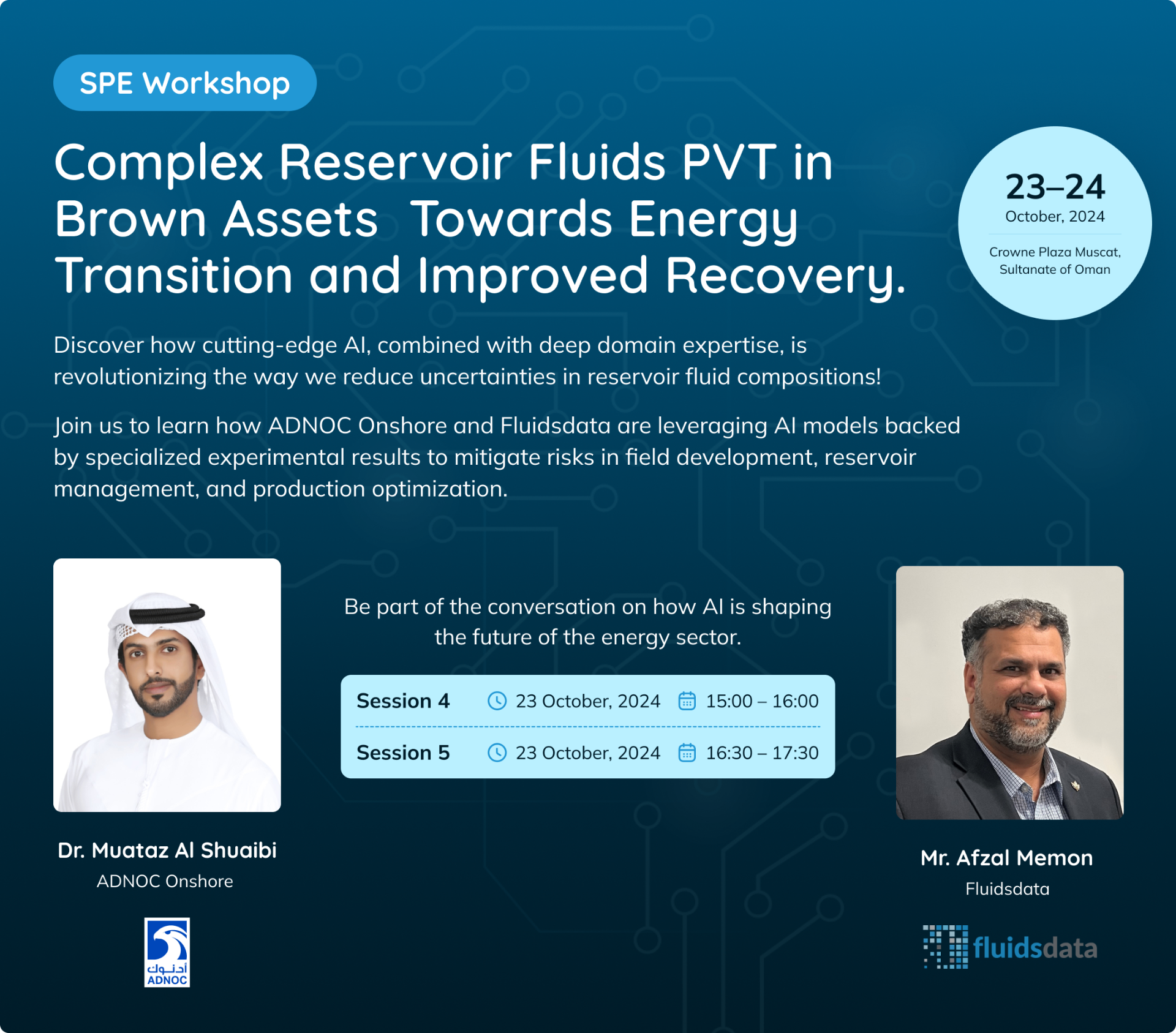 Fluidsdata and ADNOC Onshore SPE Workshop
