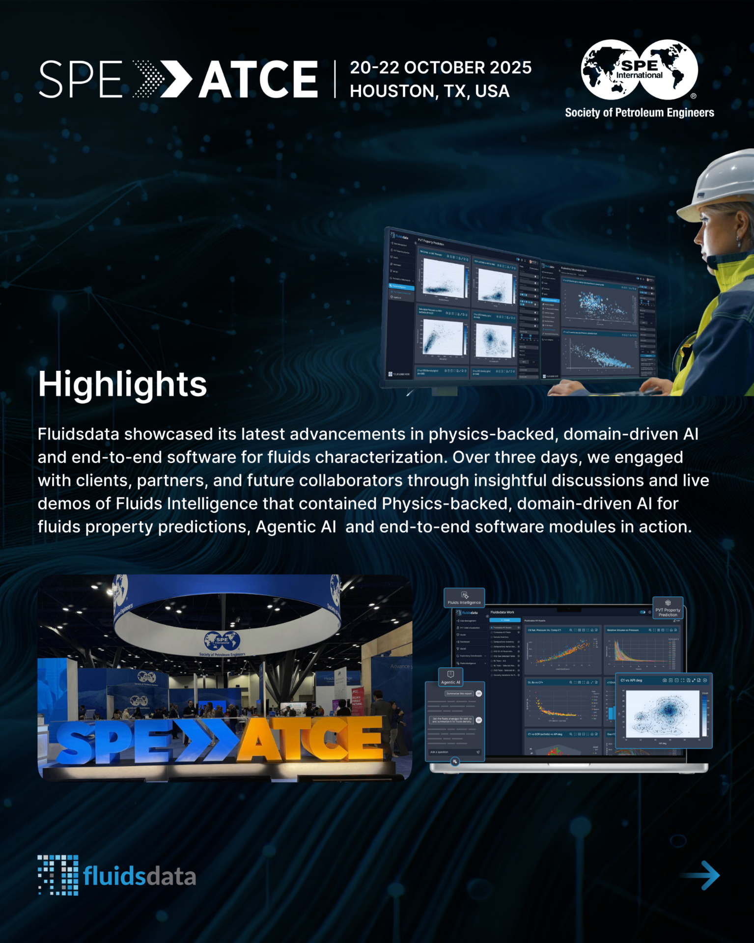 Fluidsdata Launched Fluids Intelligence at SPE ATCE 2025